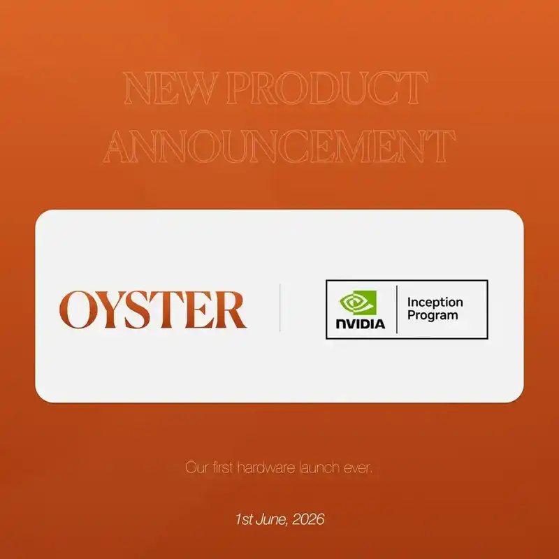 Oyster smart mirror announcement